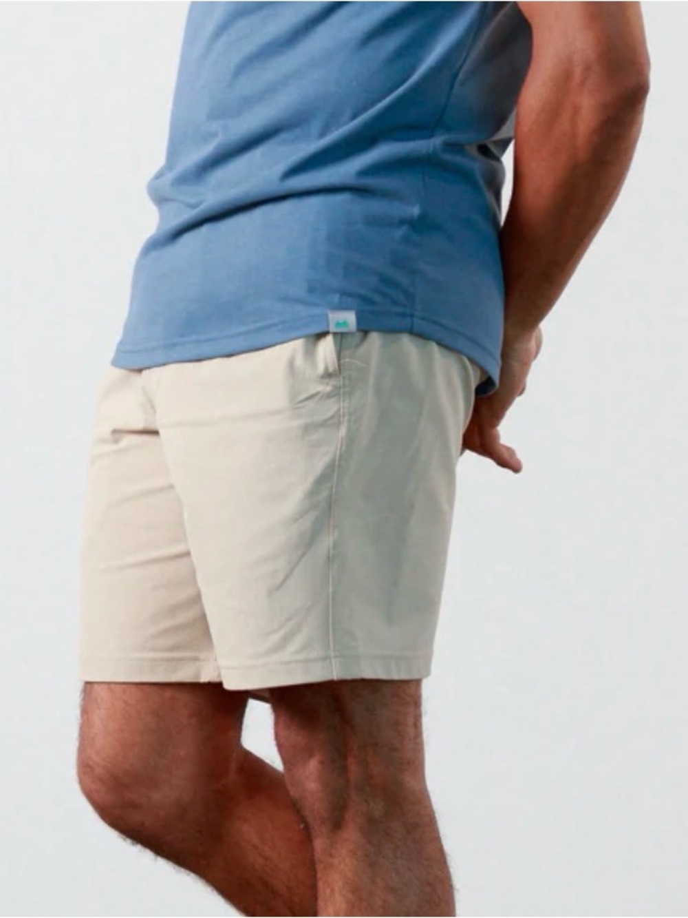 Myles Everyday Men Shorts Tan Sz M
